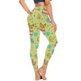 thumbnail image 1 of Herrnalise Warm Leggings For Women Winter Fashion Casual Women Happy Easter Printed Gradient Span Ladies High Waist Wide Leg Trousers Yoga Pants Long Pants Gifts For Women, 1 of 4