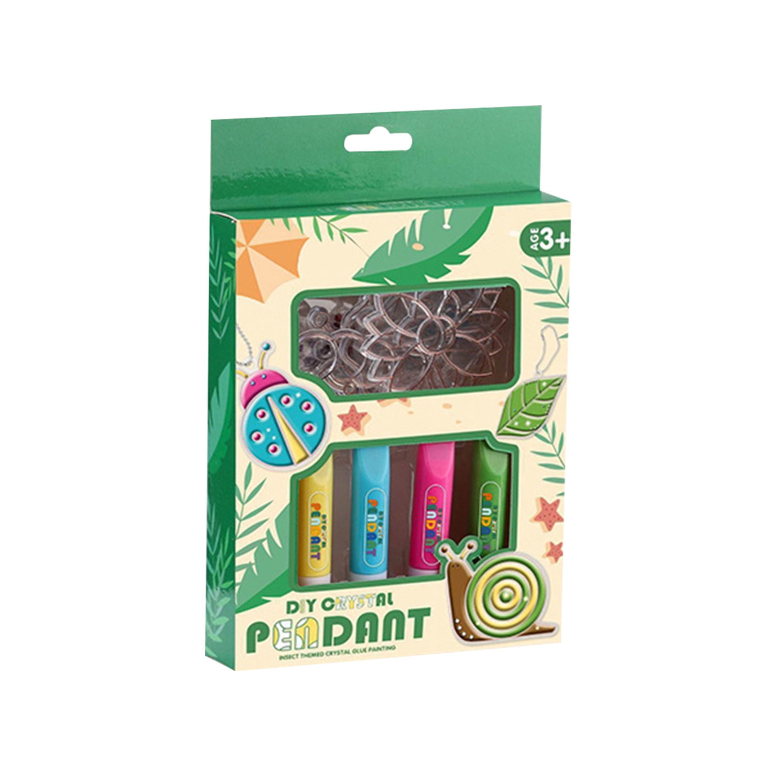 Herrnalise Window Paint Art,Suncatchers Craft Kit for Kids Children’s