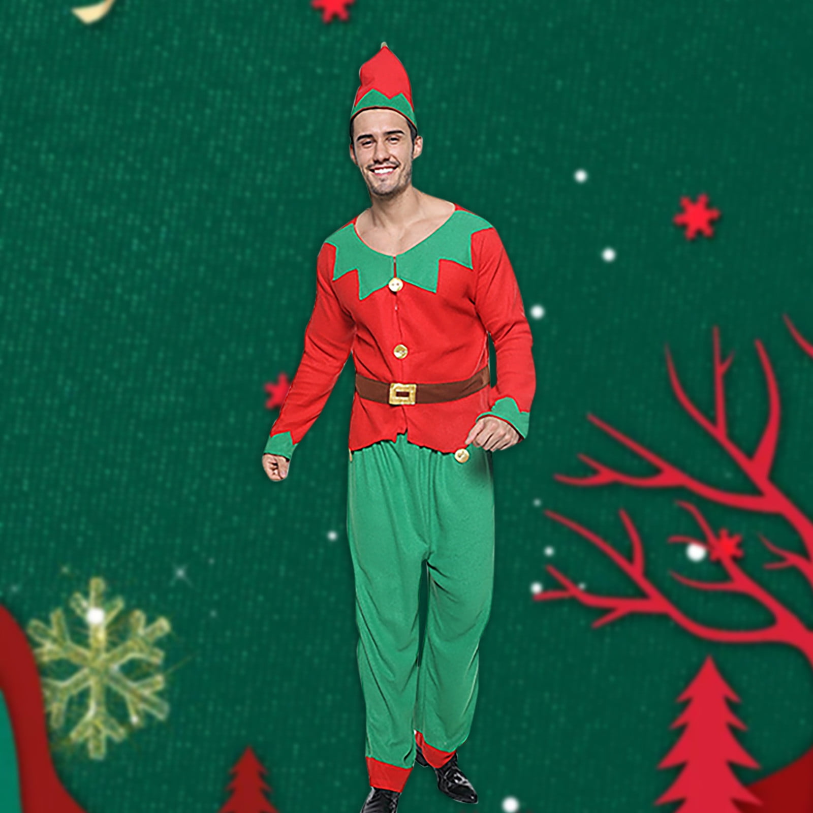 EraSpooky Christmas Elf Costumes Men Women Adults India | Ubuy