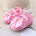 thumbnail image 1 of Herrnalise Winter Toddler Baby Boys Girls Bow Thicken Velvet Snow Boots Clearance, 1 of 5