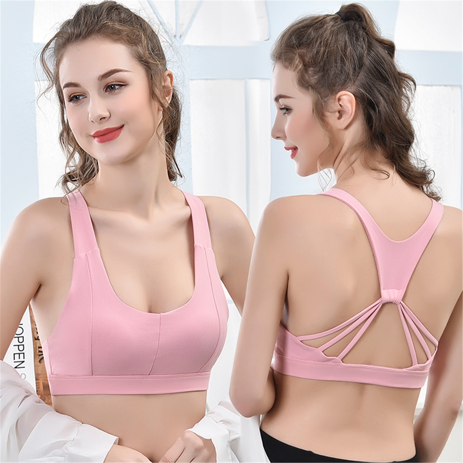 Herrnalise Wireless Tank Top Bra Woman Bras With String Quick Dry