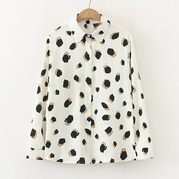 SDJMa Women Coat Blouse Sweat shirt Pattern Print Tops Fashion Cardigan T-shirt