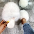 thumbnail image 1 of Herrnalise Women Girls Cute Cotton Short Plush Flat Slippers Casual Shoes Indoor Outdoor rollbacks !, 1 of 7
