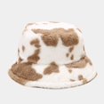 thumbnail image 1 of Herrnalise Women Winter Faux Bucket Hat Outdoor Warm Protection Plush Hat, 1 of 2