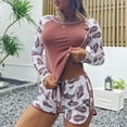 thumbnail image 1 of Herrnalise Women's 3 Piece Long Sleeve Rash Guard Swimsuits Front Bathing Suit Tankini Swimsuits UPF 50 For L, 1 of 1