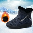 thumbnail image 1 of Herrnalise Women's Boots Girls Short Bootie Outdoor Winter Warm Shoes Ankle Snow Boots Discount, 1 of 9