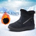 thumbnail image 1 of Herrnalise Women's Boots Girls Short Bootie Outdoor Winter Warm Shoes Ankle Snow Boots clearance under 10 !, 1 of 9