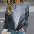 thumbnail image 1 of Herrnalise Women's Casual Crew Neck Sweatshirt Loose Soft Long Sleeve Pullover Tops, 1 of 5