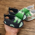 thumbnail image 1 of QISIWOLE Newborn Baby Summer Sandals Crocod Soft Sole Crib Shoes Kids Anti-slip Prewalker,Clearance, 1 of 5