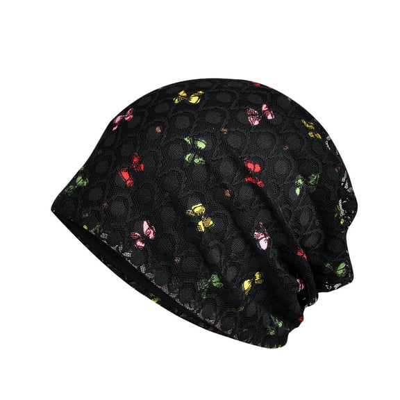 Herrnalise Women's Fashion Trend Printing Capping Baotou Hats Caps