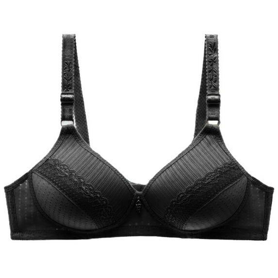Herrnalise Women's Lace Bra Full Coverage thin Section underwear comfortable Wireless Bra