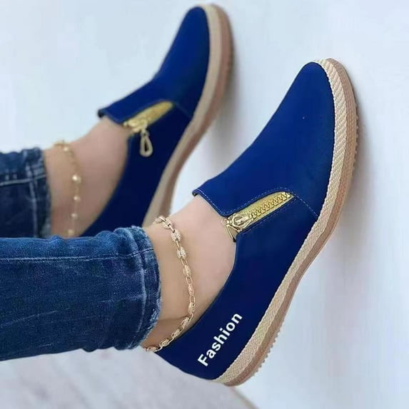 Herrnalise Women's Ladies Fashion Casual Versatile Comfortable Canvas Flat Casual Shoes Women Shoes Rollback