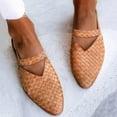 thumbnail image 1 of Herrnalise Women's Pointed Flat Shoes Weave Casual Shoes Solid Comfortable Sandals Shoes Girls Sandals Girls Sandals, 1 of 4