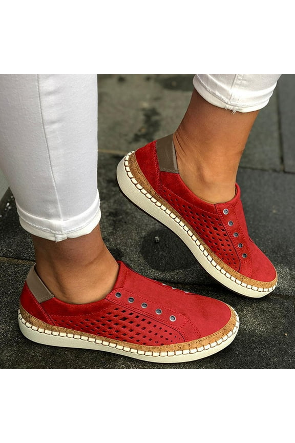 Women's Slip On Shoes Slip-On Comfort Fashion Comfortable For Walking Sneakers Slip On Shoes Shoes for Women