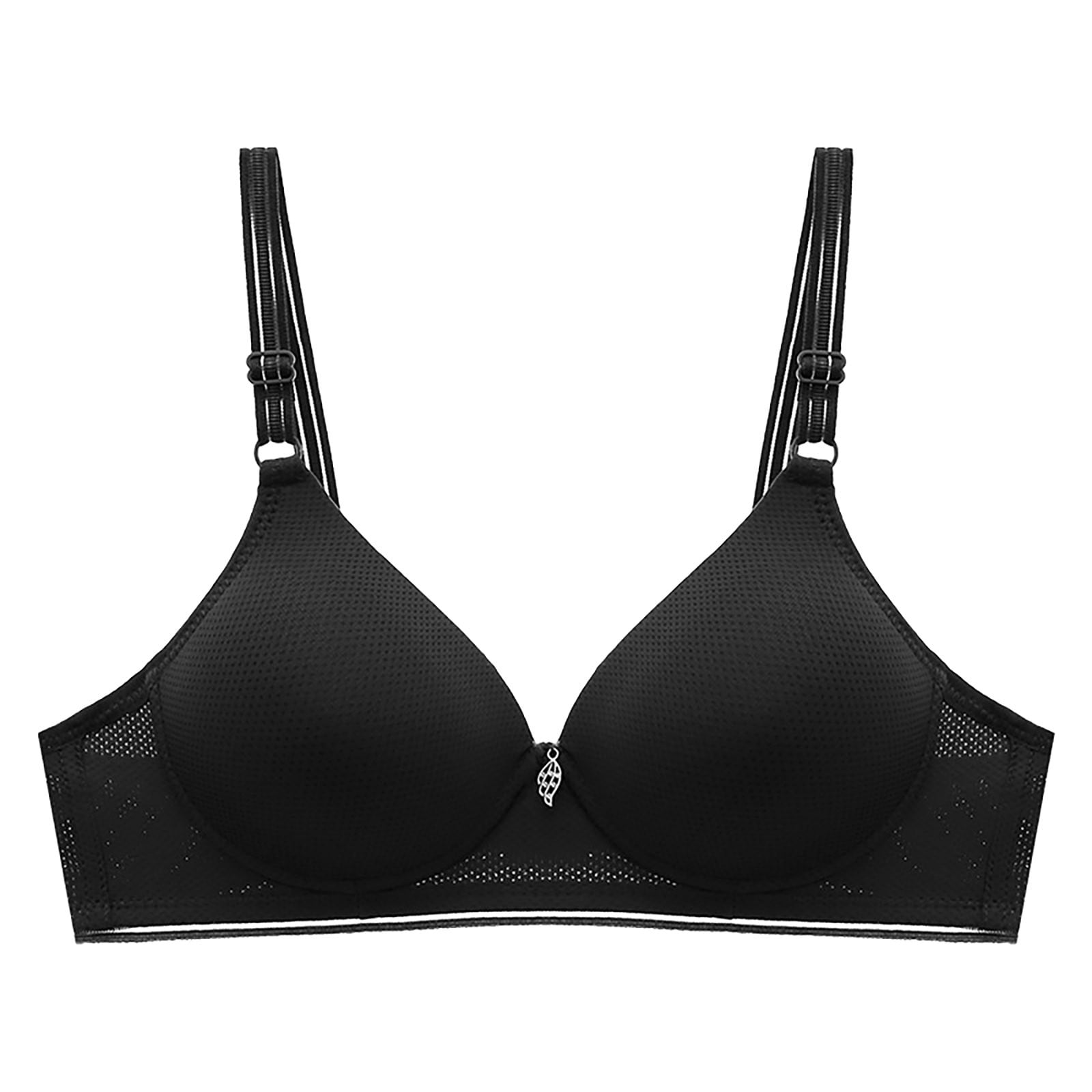 Victoria's Secret Everyday Comfort Lace Racerback Bra - Demi Cup Front Close, Lightly Lined Smoothing Bra