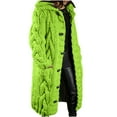 thumbnail image 1 of Herrnalise Womens Long Cardigan Sweater Long Sleeve Open Front Knit Maxi Duster Outwear 2024 Fall Jacket Coats Clothes Green,XXL, 1 of 5