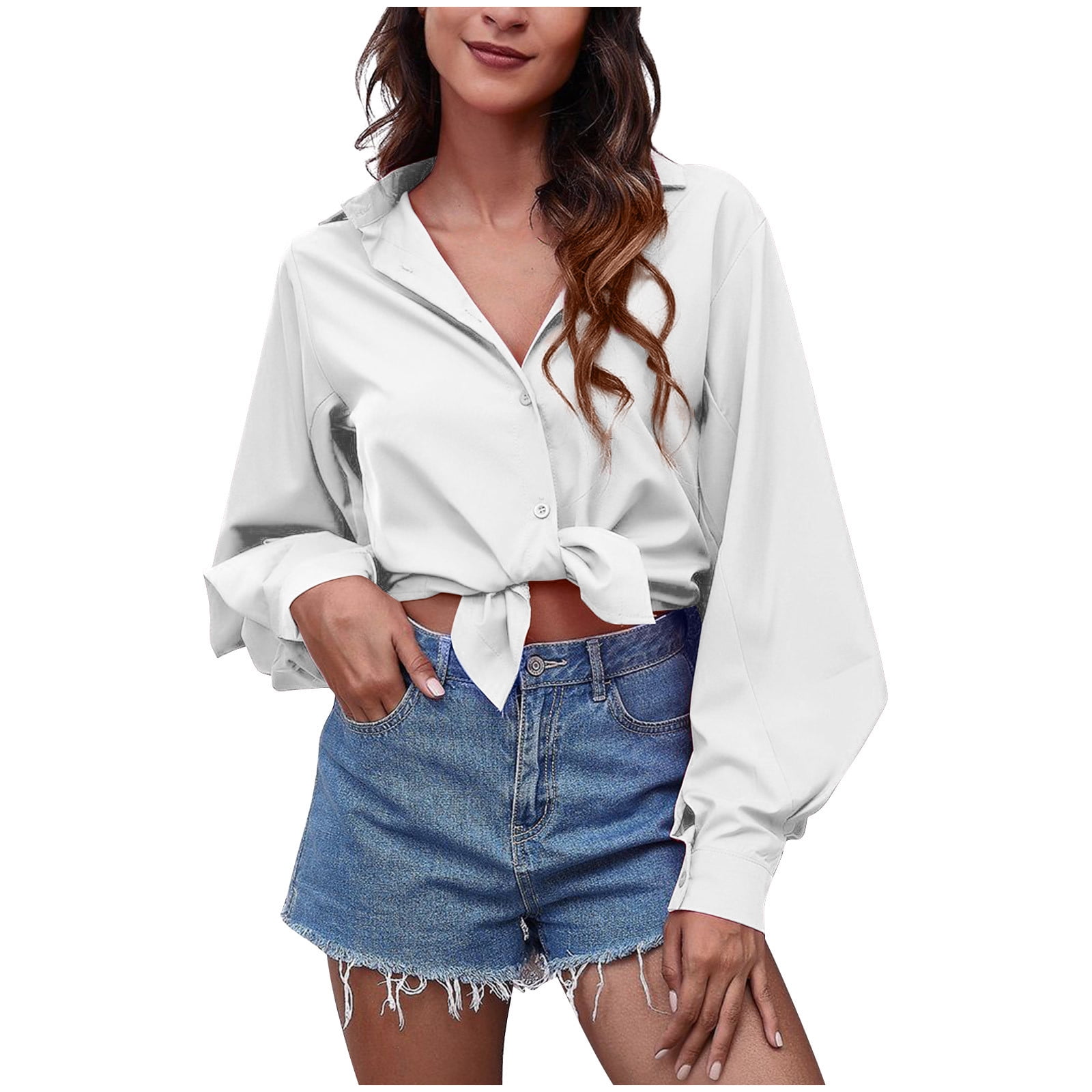 Velvet Button-Down Long Sleeve Shirt main image 1