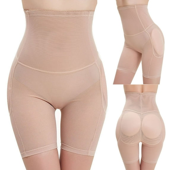 SDJMa Workout Shorts for Women Women Waist Trainer Shapewear Body Shaper Shorts Butt Lifter Thigh Slimmer