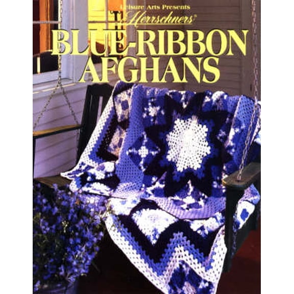 Pre-Owned Herrschner's Blue Ribbon Afghans (Paperback) by Oxmoor House