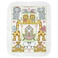thumbnail image 1 of Herrschners Baby Noah Value Baby Quilt Stamped Cross-Stitch, 1 of 1