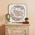 thumbnail image 1 of Herrschners® Bloom Where You Are Planted Pre-Quilted Stamped Cross-Stitch Kit, 1 of 1