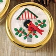 thumbnail image 1 of Herrschners® Christmas Cardinal Music Box Counted Cross-Stitch Kit, 1 of 1