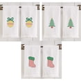 thumbnail image 1 of Herrschners® Classic Christmas Towel Set Stamped Cross-Stitch, 1 of 1