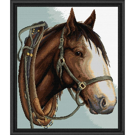 Herrschners® Clydesdale Kit & Frame Counted Cross-Stitch