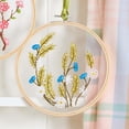 thumbnail image 1 of Herrschners® Cornflowers Tulle Hoop Stamped Embroidery Kit, 1 of 1