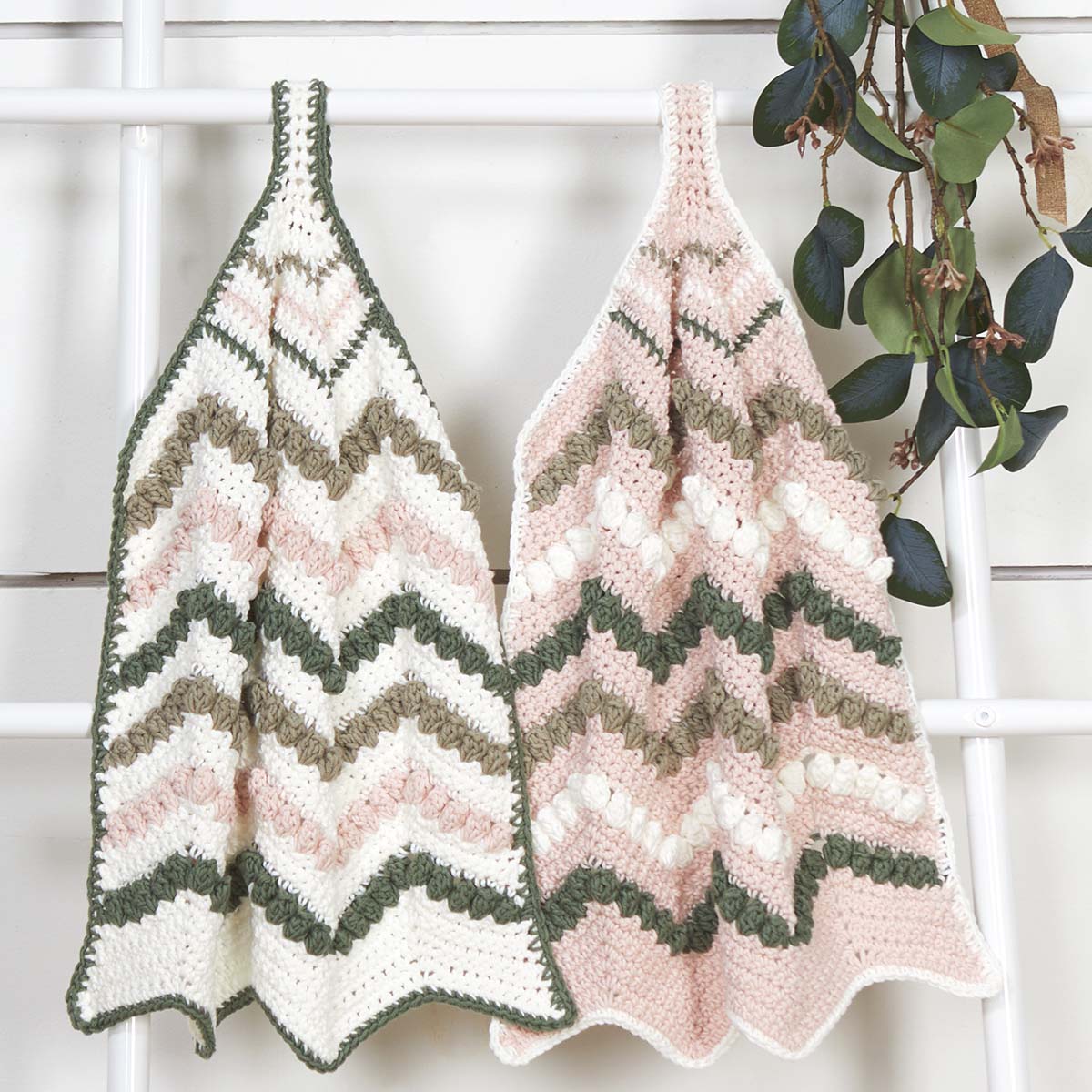 Shell Cottage Ripple Herrschners® Cottage Ripple Towels Crochet Kit - Walmart.com
