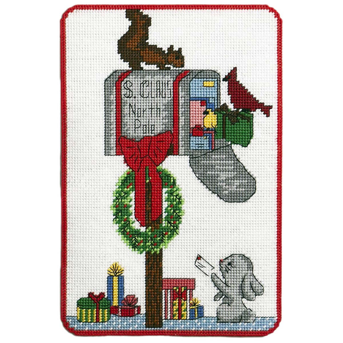 Herrschners® Dear Santa Wall Hanging Plastic Canvas Kit