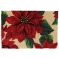 thumbnail image 1 of Herrschners® Holiday Poinsettia Latch Hook Kit, 1 of 3