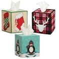 thumbnail image 1 of Herrschners® Holiday Tissue Box Set Plastic Canvas, 1 of 1
