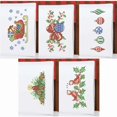 thumbnail image 1 of Herrschners® Homespun Holiday Pillowcase Collection Stamped Cross-Stitch, 1 of 1