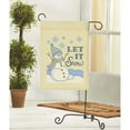 thumbnail image 1 of Herrschners® Let it Snow Porch Flag Stamped Cross-Stitch Kit, 1 of 1