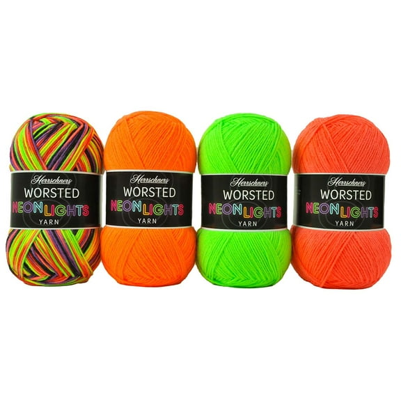 HerrschnersĀ® Worsted 8 Neon Lights Yarn Pack