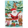 thumbnail image 1 of Herrschners® North Pole Visit Wall Hanging Plastic Canvas Kit, 1 of 1