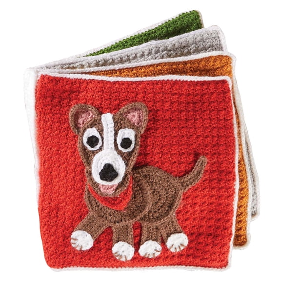 Herrschners On the Farm Crochet Book Crochet Kit