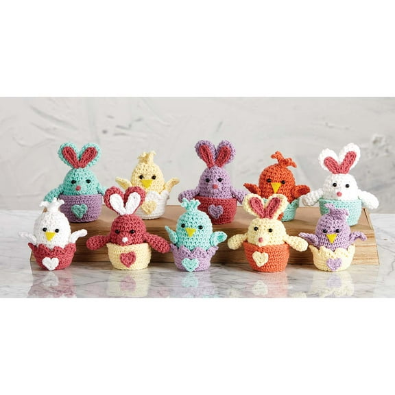 Herrschners Pastel Pals Amigurumi Crochet Kit