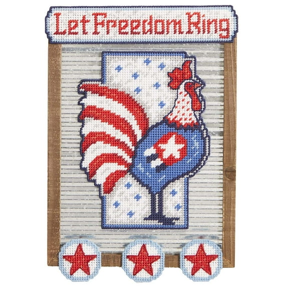 Herrschners® Proud Rooster Wall Hanging Plastic Canvas Kit