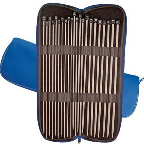 Herrschners® Set of 11 Knitting Needles with Case