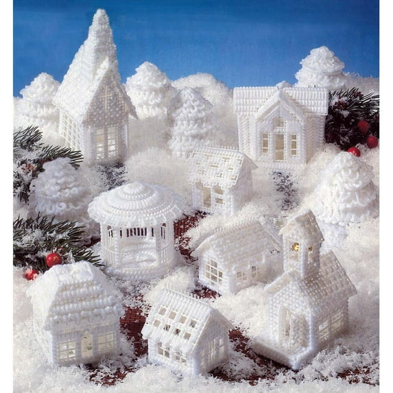 Herrschners® Snow Village Plastic Canvas Kit