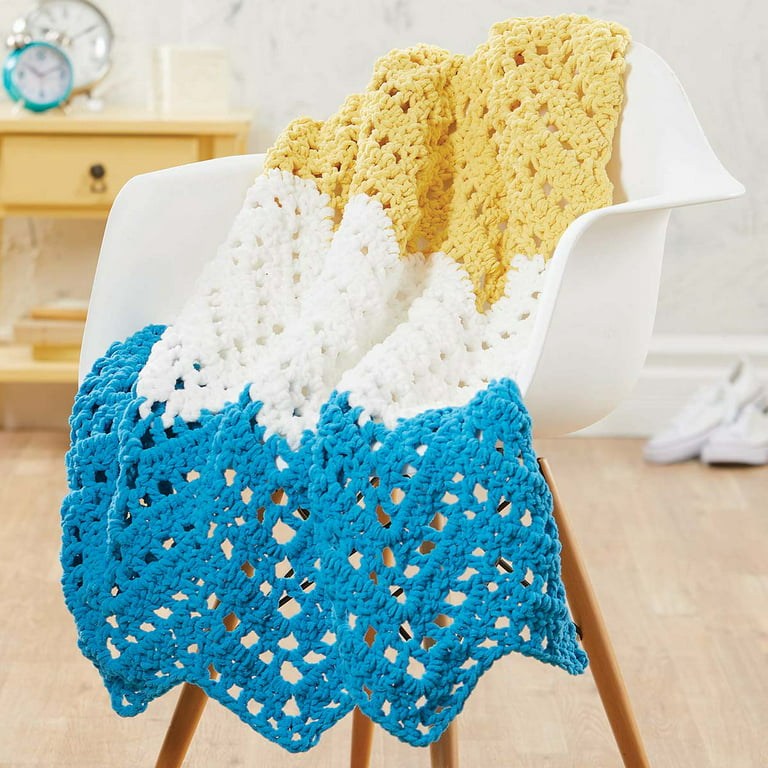 Herrschners® Sunny Skies Blanket Crochet Kit