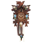 Herrzeit by Adolf Herr Cuckoo Clock - Alpine Flowers