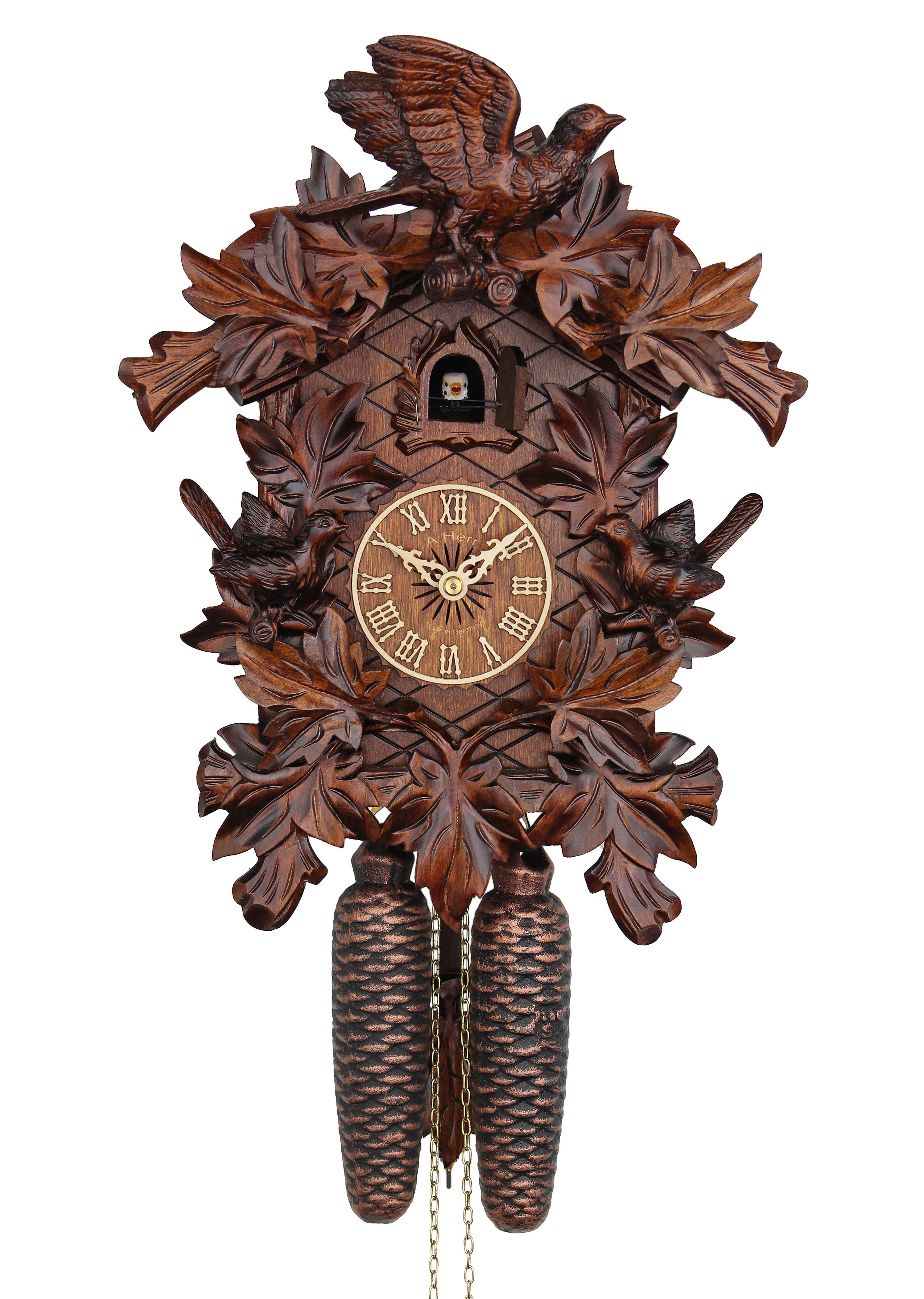 Herrzeit by Adolf Herr Cuckoo Clock - Forest Birds handshingled ...