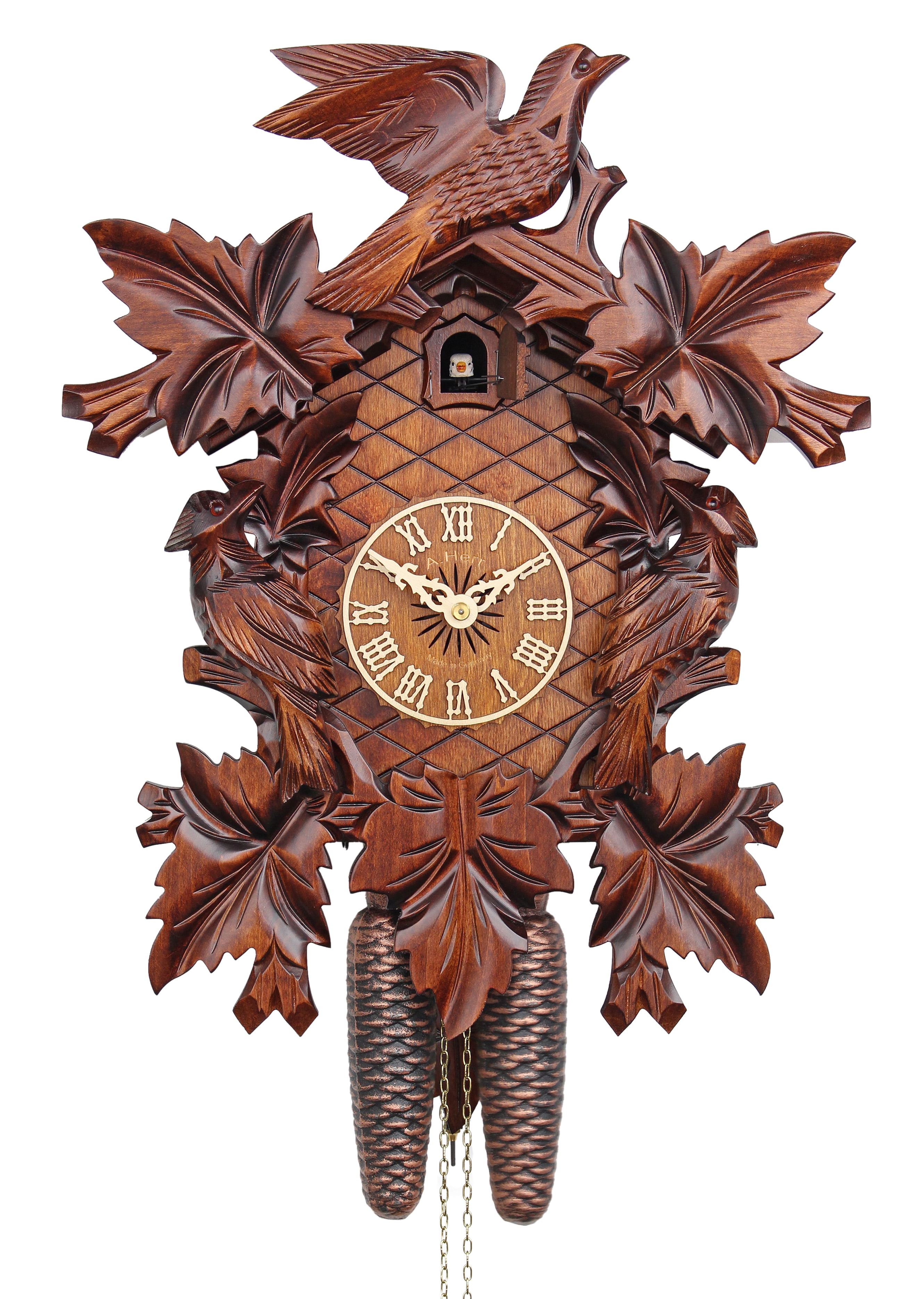 Herrzeit by Adolf Herr Cuckoo Clock - The Cuckoo Bird Trio handshingled ...