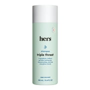 Hers Triple Threat Thickening Shampoo for All Hair Types, Napa Rose, 6.4 fl oz