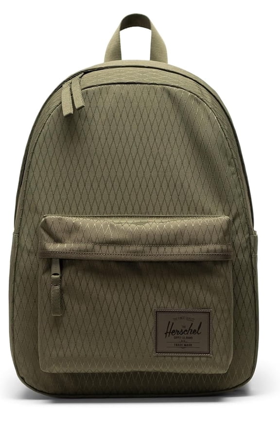 Herschel Classic Backpack with Laptop Sleeve Ivy Green Diamond