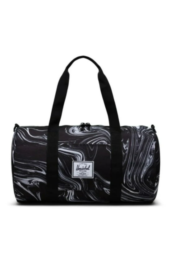 Herschel Classic Sutton Mid-Volume Shoulder Bag, Paint Pour Black