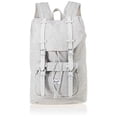 thumbnail image 1 of Herschel Little America Laptop Backpack, Light Grey Crosshatch/Grey Rubber, Mid-Volume 17.0L, 1 of 3